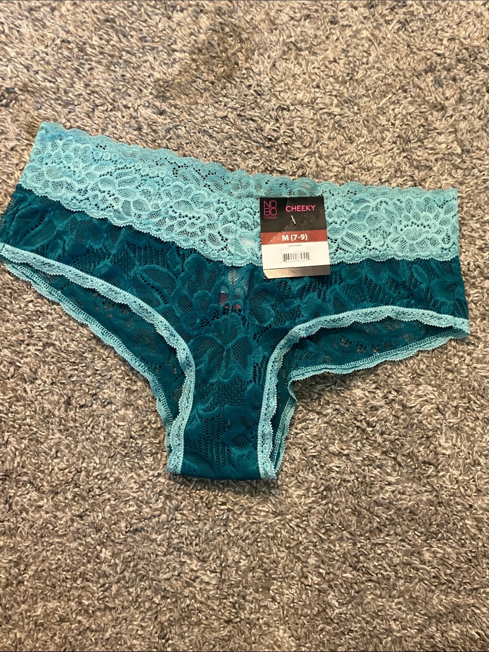 NWT No Boundaries Lace Cheeky Panty size Medium
